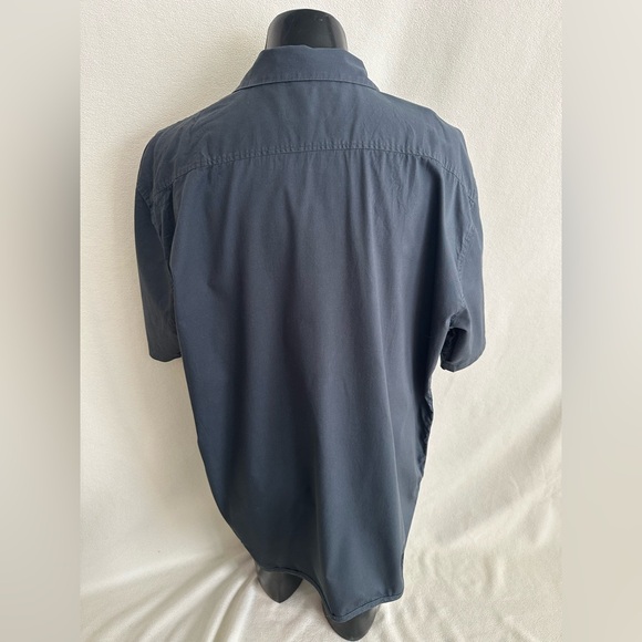 Howler Brothers Shirt Men’s XXL Saladita Scout Petrol Short Sleeve Button Up - Picture 5 of 12